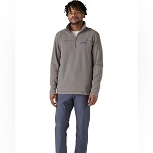 Patagonia Men's Micro D Fleece Pullover Size XL Gray